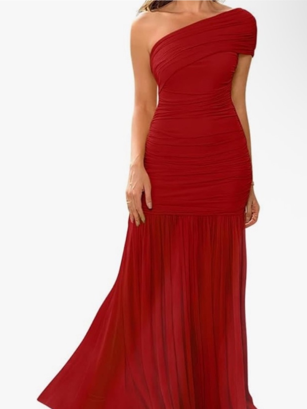 Aprilake One Shoulder Maxi Dress - TikTok Viral